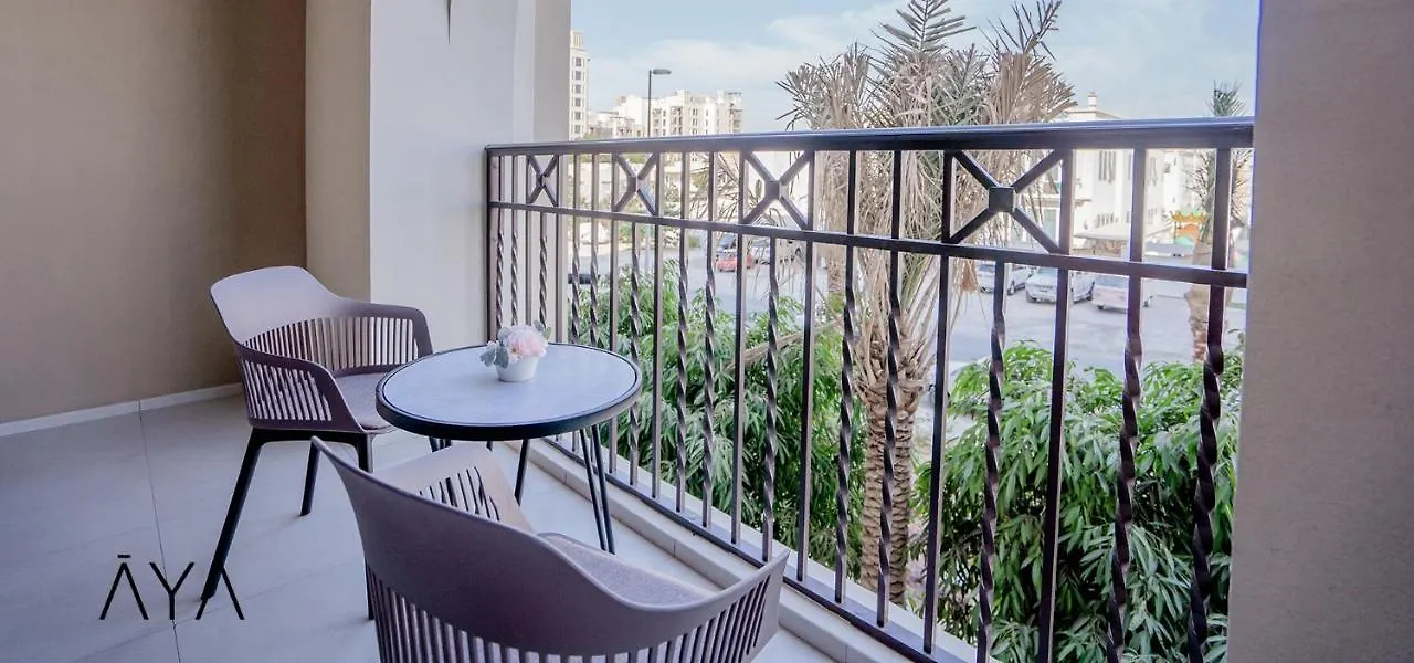 Сasa de vacaciones Luxurious Garden View Apartment With Pool & Gym In Madinat Jumeirah By Aya Boutique Dubái